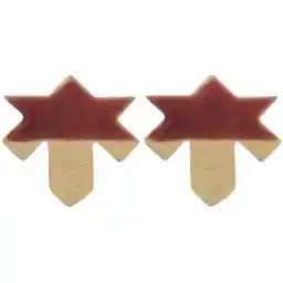 گوشواره فی بی طرح برگ چنار