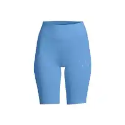 20943-399 High Waist Bike Tights Kadın Açık Mavi Normal Kalıp Tayt