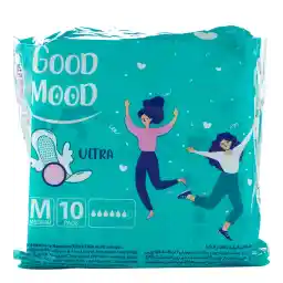 نوار بهداشتی اولترا متوسط 10 عددی | گود مود
