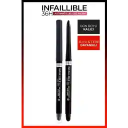 مداد چشم ژل اتوماتیک Infaillable L'Oreal Paris - مشکی شدید