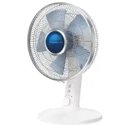 فن رومیزی Rowenta VU2730 Turbo Silence Extreme+ 4 سرعته 30 سانتی متر موقعیت شب بی صدا لرزش اتوماتیک جهت تنظیم توربو بوست چند رنگ