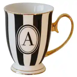 ماگ بامبی داک طرح راه راه مدل Letter A