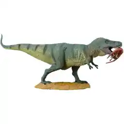 عروسک کالکتا مدل Tyrannosaurus Rex With Prey 88573 طول 24 سانتی متر