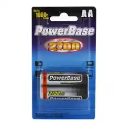 باتری قلمی قابل شارژ پاوربیس مدل PB-HR270AA بسته 2 عددی