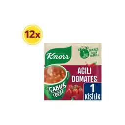 سوپ سریع گوجه فرنگی تند Knorr 22 گرم