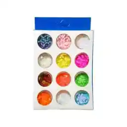 مجموعه دیزاین ناخن نوا طرح برگ مدل ND-04 بسته 12 عددی