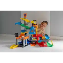 مجموعه پلی ست سایت ساخت و ساز مگا VTech Toet Cars - با ماشین اسباب بازی - اسباب بازی های آموزشی و تعاملی کودک - هدیه - از 1 تا 5 سال