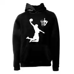 هودی ورزشی بسکتبال فشن لاین BASKBL101 | مشکی/سفید