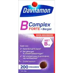 داویتامون ویتامین ب کمپلکس فورته با مخمر آبجو و ویتامین B12 - 200 قرص