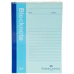 Faber-Castell Bloknot Canlı Renk A4 80 Yaprak Çizgili