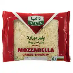 پنیرپیتزا موزارلا رنده شده پرچرب دالیا مقدار 1000 گرم