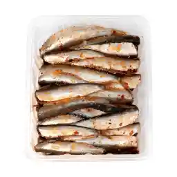 ماهی کیلکا مرینت منجمد با سس هالوپینو کیان ماهی خزر - 350 گرم