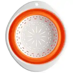 آبکش تاشو پلاستیکی گرد هنچان سایز متوسط