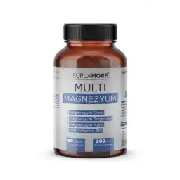 قرص سوپلامور مولتی منیزیم بیس گلیسینات + سیترات + مالات + P5P 60