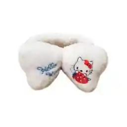 هدبند زنانه طرح کیتی - سفید