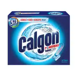 قرص جرم گیر ماشین لباسشویی کالگون مدل 3u1 Powerball بسته 40 عددی قرص جرم گیر ماشین لباسشویی کالگون مدل 3u1 Powerball بسته 40 عددی