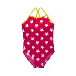 مایو شنا بچه گانه دخترانه یک تکه NAME IT02 MGH | صورتی/سفید