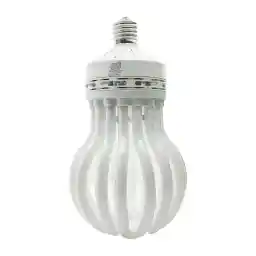 لامپ کم مصرف 200 وات زمرد مدل لوتوس طرح لاله پایه E40