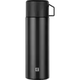 Zwilling Termos, Entegre Fincan, Termos Sürahi, Çift Duvarlı Yalıtım, 1 Litre, Siyah