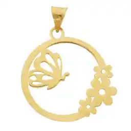 آویز گردنبند طلا 18 عیار شانا مدل N-SG83