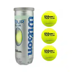 توپ تنیس خاکی ویلسون T1054 بسته سه عددی ATH | سبز