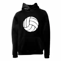 هودی ورزشی والیبال فشن لاین VLYBL 18 | مشکی/سفید