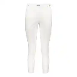 شلوار زنانه کتان ریون راسته جذب رنگ سفید مدل 236