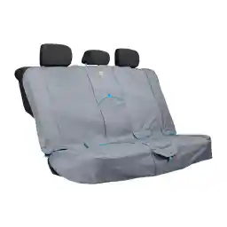روکش صندلی Kurgo Heather، محافظ صندلی ماشین سگ، Waterdicht & Stainbestendig، فیت ایمن، خاکستری زغالی