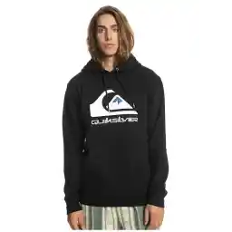 Siyah Erkek Kapüşon Yaka Baskılı Sweatshirt BIG LOGO HOOD