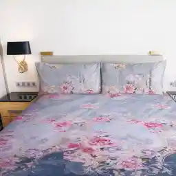 سرویس ملحفه نرم بافت مدل 1002 دو نفره 3 تکه