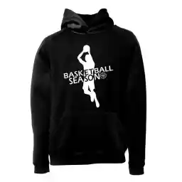 هودی ورزشی بسکتبال فشن لاین BASKBL117 | مشکی/سفید