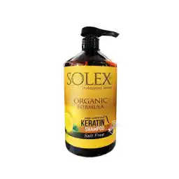 شامپو کراتین فاقد نمک حاوی عصاره لیمو حجم 1000 میل | سولکس