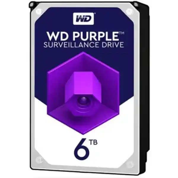 هارددیسک اینترنال وسترن دیجیتال مدل Purple WD60PURZ ظرفیت 6 ترابایت