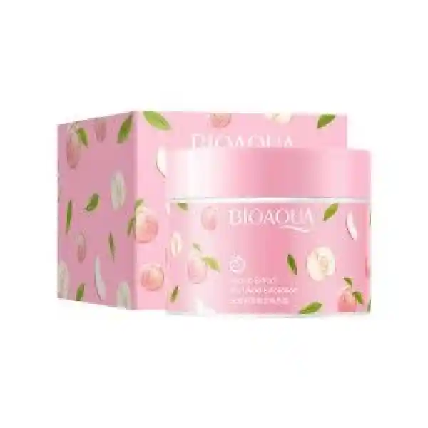 اسکراب لایه بردار صورت و بدن هلو بیوآکوا وزن 140 گرم