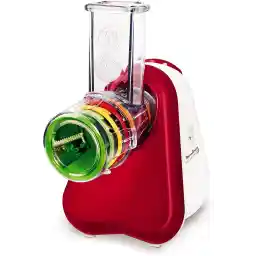 خردکن چند منظوره Moulinex DJ755G Fresh Express با 5 لوازم جانبی و یک لوله تغذیه بزرگ