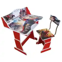 میز و صندلی تحریر کودک مدل مرد عنکبوتی