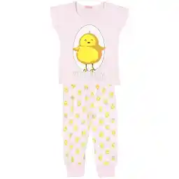 ست تی شرت و شلوار دخترانه الیتول کد 18016