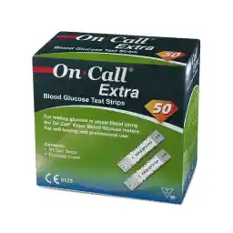 نوار تست قند خون آن کال اکسترا مدل 01 بسته 50 عددی