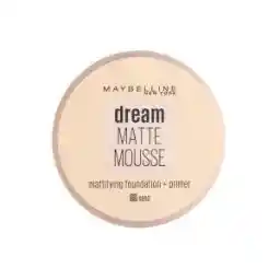 موس میبلین مدل Dream Matte Mousse شماره Sand 30 حجم 18 میلی لیتر