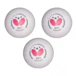 توپ پینگ پنگ باترفلای مدل 123 بسته 3 عددی