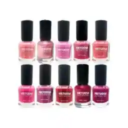 لاک ناخن ورتوسا کد 72 مجموعه 10 عددی