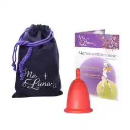 کاپ قاعدگی کلاسیک ساقه‌ای بزرگ قرمز ملونا