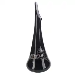 گلدان شیشه ای گالری گل کار مدل نیزه ای کله قندی سه پوست