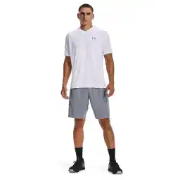 Normal Gri Erkek Şort 1306443-035 UA TECH GRAPHIC SHOR