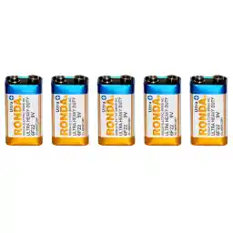 باتری کتابی روندا مدل Ultra Heavy Duty بسته 5 عددی