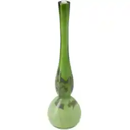 گلدان شیشه ای گالری گل کار مدل تک شاخه ای بلند سه پوست