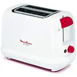 توستر Moulinex Principio LT160111 با 2 اسلات، دارای سینی خرده نان با 7 موقعیت، موتور 850 وات، عملکرد یخ زدایی و کلید خاموش، برای بسیاری از انواع نان