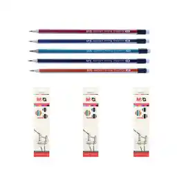 مداد مشکی HB ام اند جی بسته 3 عددی