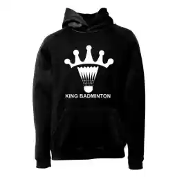 هودی ورزشی بدمینتون فشن لاین BDMNTN‌ 52 | مشکی/سفید