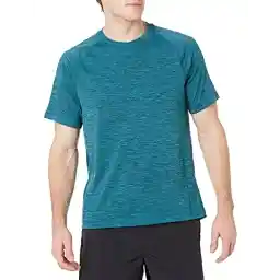 Amazon Essentials Men's Slim-Fit Short-Sleeve Quick-Dry UPF 50 Swim Tee